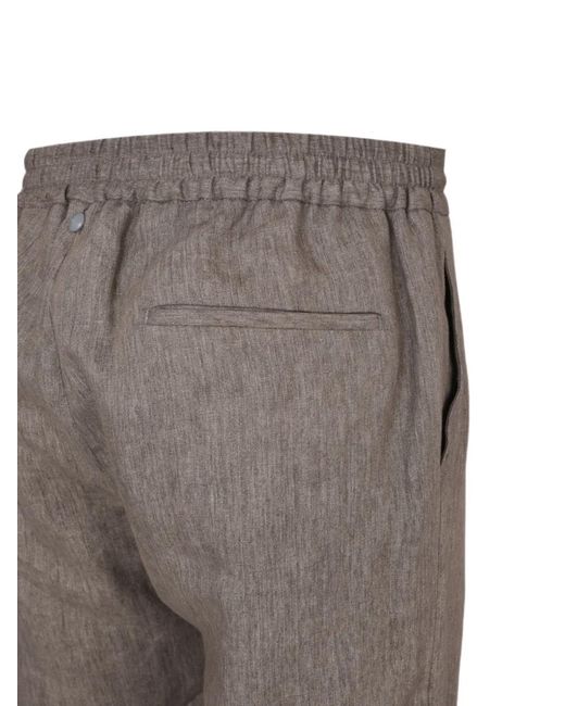 Tombolini Gray Zero Gravity Drawstring Trousers for men