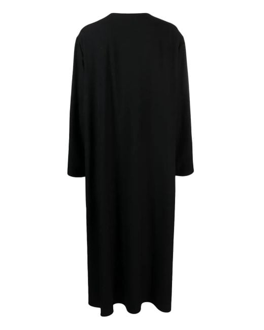 The Row Black Dress