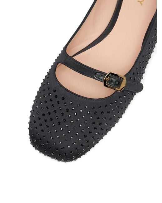 Bally Black Rina Ballet Flats