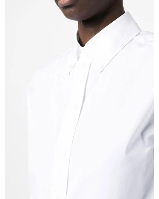 Camicia A Maniche Lunghe di Givenchy in White