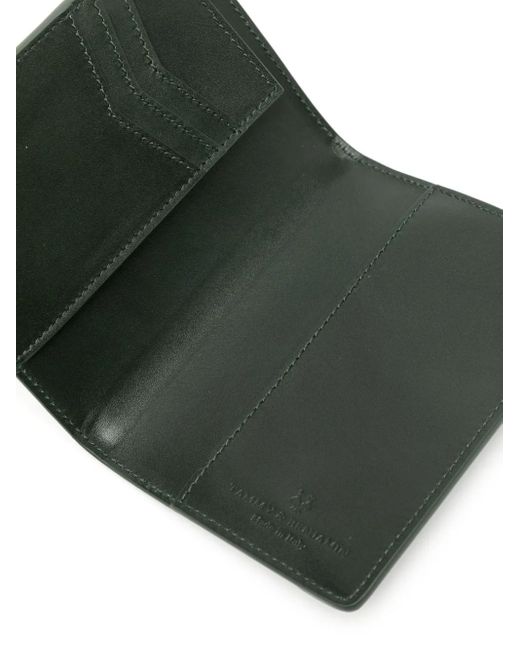 Tammy & Benjamin Green Monogram-Pattern Passport Holder