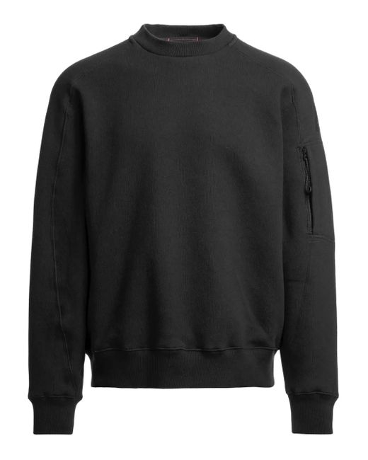 Parajumpers Black Pocket-Detail Crew-Neck Sweatshirt for men