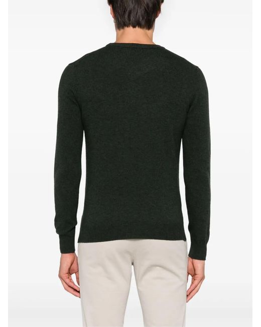 Woolrich Green Wool Sweater for men