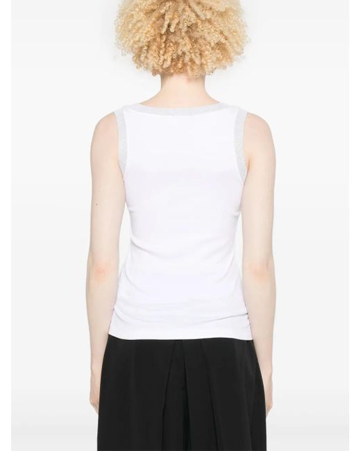 Fabiana Filippi ルレックス タンクトップ White