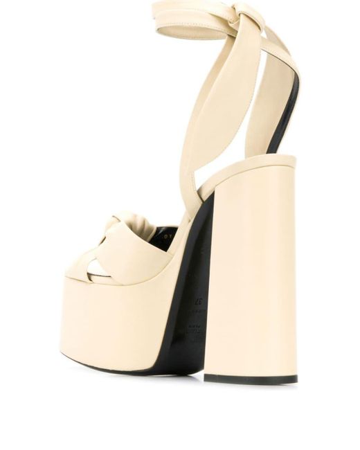 Saint Laurent Paige 145mm Platform Sandals Lyst