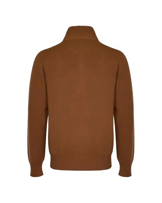 Tom Ford Brown Button-Fastening Sweater for men