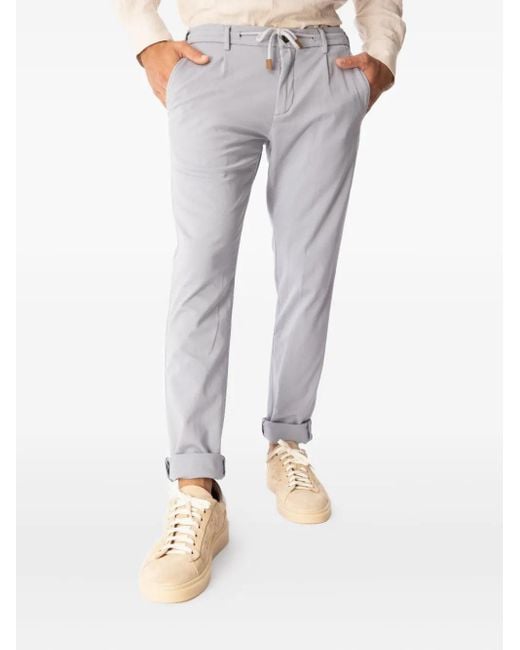 Eleventy Hose mit Kordelzug in Gray für Herren