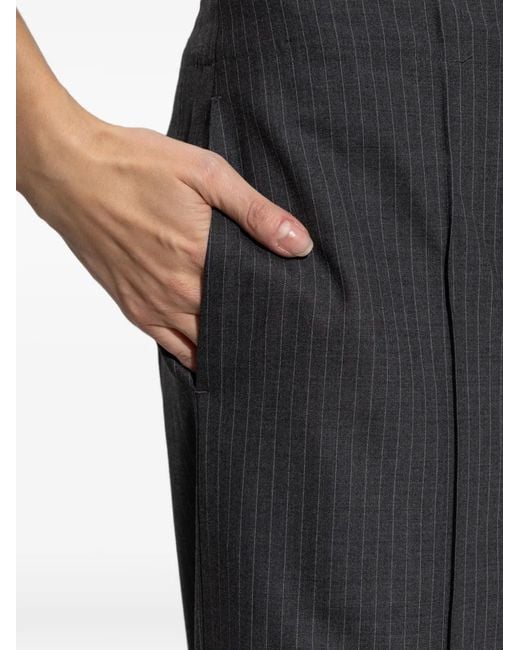 Rag & Bone Blue Pinstripe Trousers