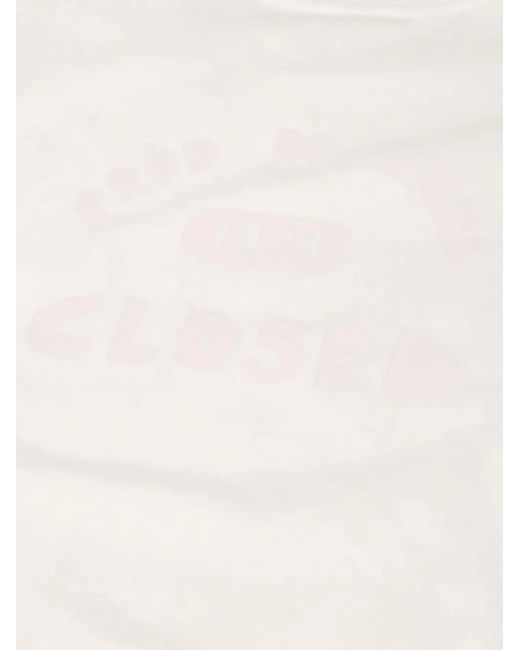Closed White Relaxed T-Shirt