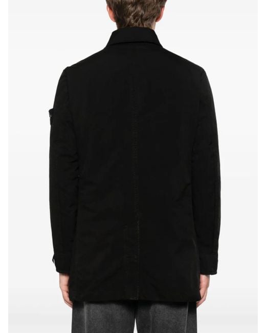 Stone Island Black David-Tc Jacket for men