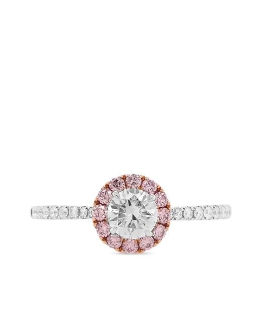 HYT Jewelry White 18K Diamond Engagement Ring