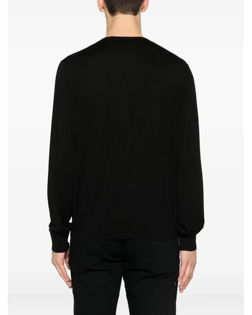 Top Con Cuello Redondo Tom Ford de hombre de color Black