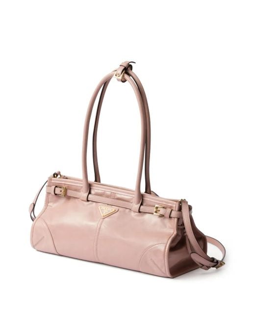 Prada Pink Medium Bonnie Tote Bag