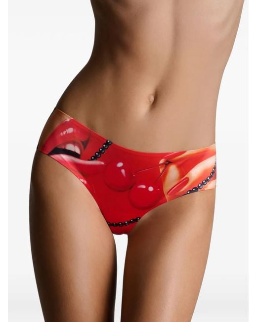Scandale Red Cherry Hipster Briefs