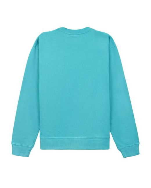 Sporty & Rich Blue 80S Tennis Club Cotton Sweatshirt