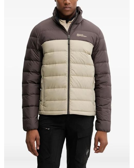 Jack Wolfskin Natural Colour-Block Padded Jacket for men