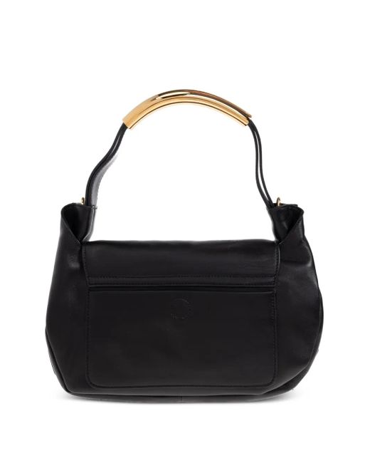 Moschino Black Handle-Detail Cross Body Bag