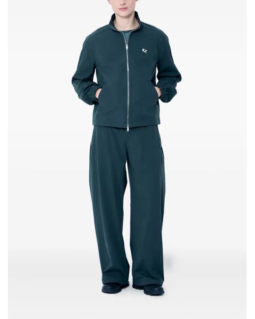 RUNNING ORDER Blue Tommy Track Jacket