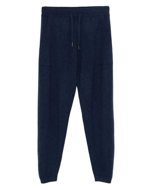 Bompard Blue Drawstring Trousers for men