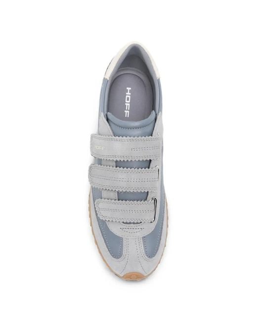 HOFF White Touch-Strap Bridge Sneakers