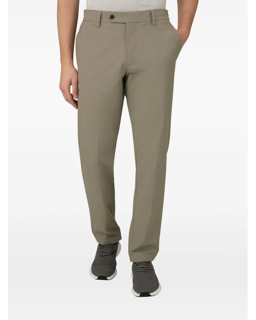 Boggi Gray Elasticated Technical Trousers for men