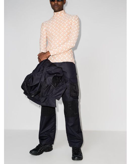 marine serre turtleneck top