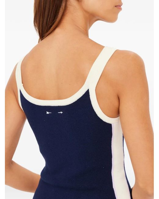 The Upside Mini-Jurk in het Blue