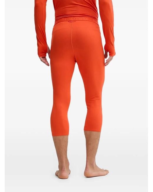 Peak Performance Red Cropped leggings for men
