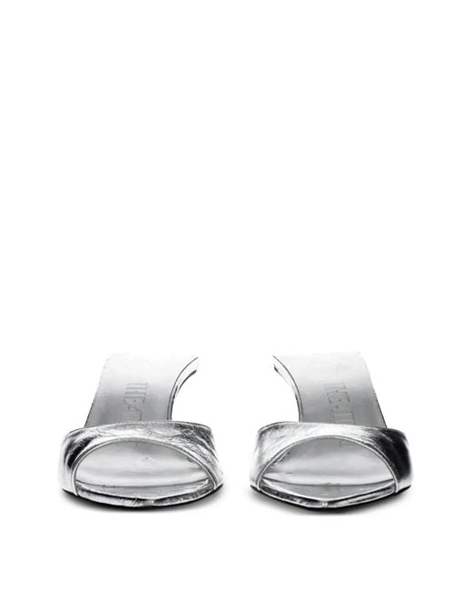 The Attico White Bes Sandals
