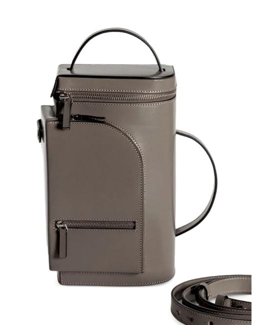 Merryl Tielman Gray Small Fabiola Tote Bag