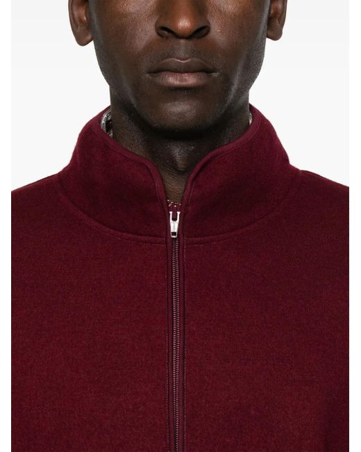 sunflower Red Mock-Neck Sweatshirt for men