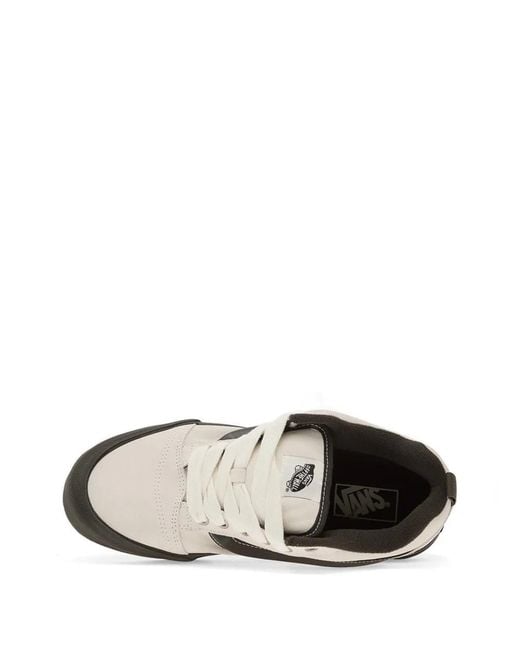 Vans White Knu Skool Sneakers