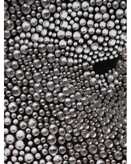 Balmain Gray Front Piercing Pointed-Toe Pumps