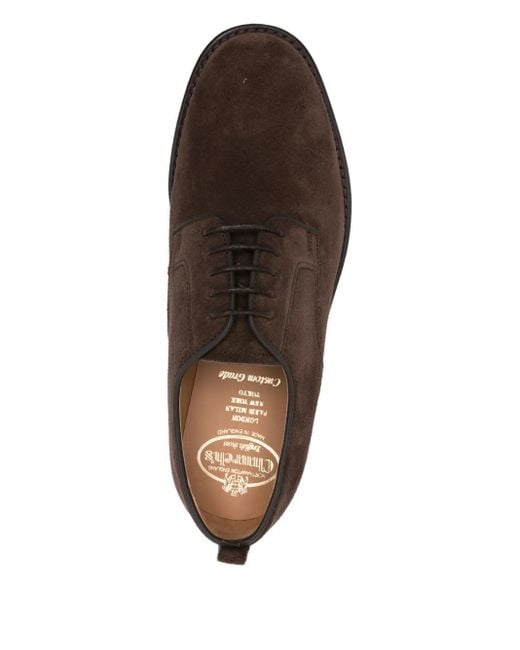 Derbies En Daim Church's pour homme en coloris Brown