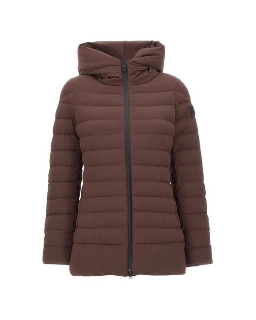 Peuterey Brown Campbell Hooded Down Jacket