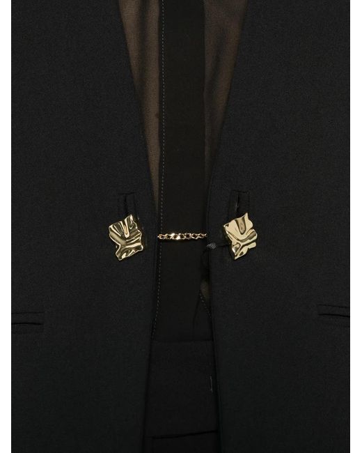 Marella Black Teffige Embellished Blazer