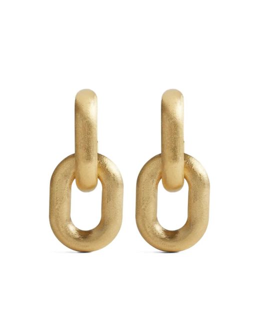 Orecchini Chained2 di DSquared² in Metallic