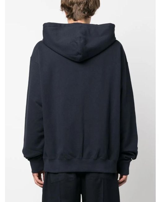 Jil Sander Kapuzenjacke aus Baumwolle in Black für Herren