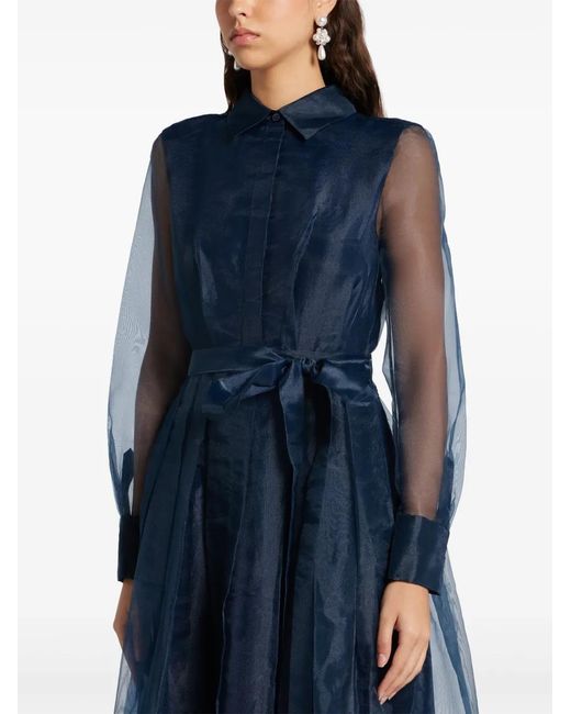 Jonathan Simkhai Blue Montgomery Midi Dress
