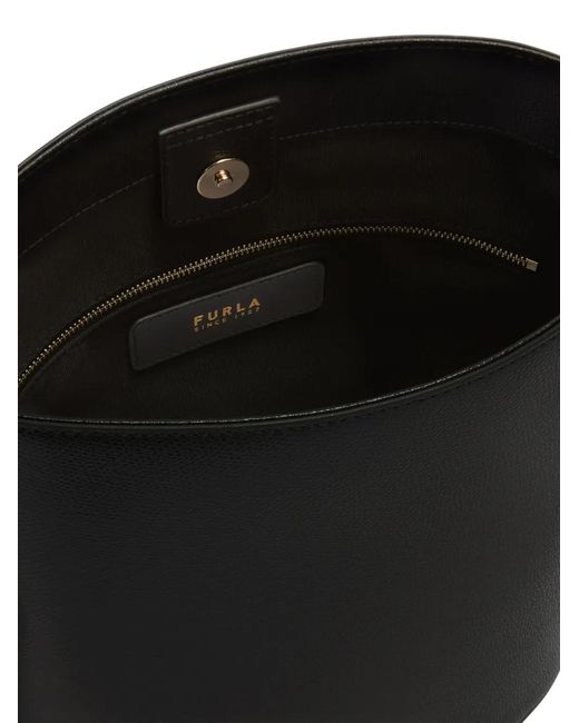 Furla Black Roxie S Bucket Bag