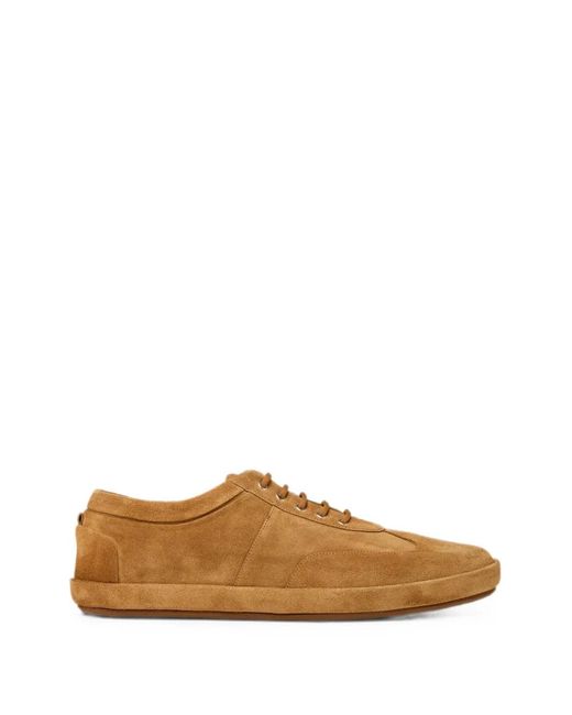 Marsèll Brown Scatopelle Suede Lace-Up Sneakers for men