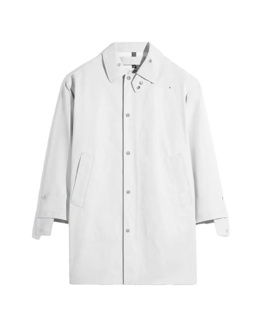 Lemaire White Pocket Parka Raincoat