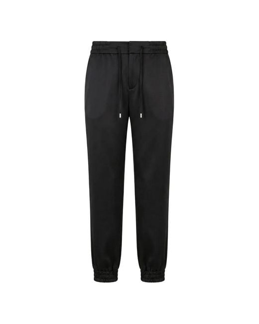 Philipp Plein Black Cady Track Pants
