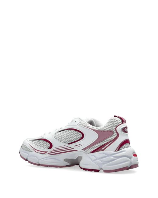 Lacoste White Baskets À Découpes