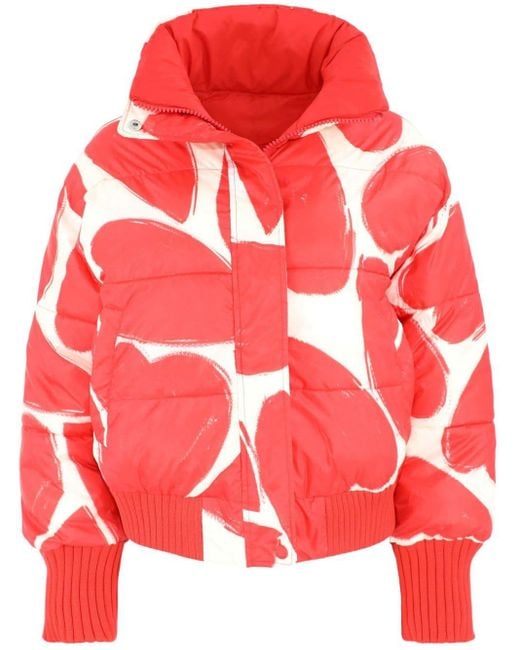 Essentiel Antwerp Red Gerobo Bomber Jacket