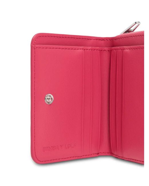 Portafoglio Leopardato di Bimba Y Lola in Pink