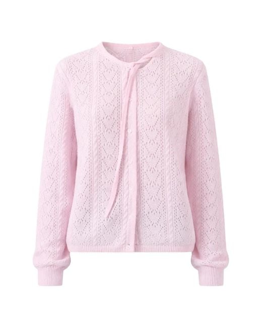 Marco Rambaldi Pink Buttoned Cardigan