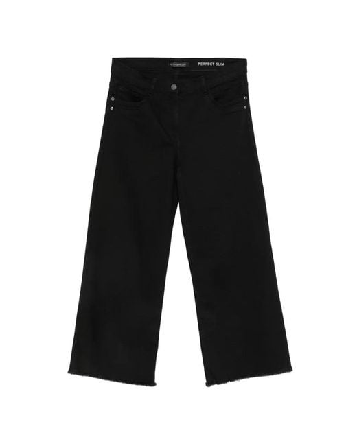 Betty Barclay Black Jean Ample Sally À Bords Francs