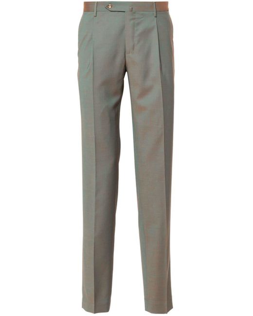 Pantalones ajustados Incotex de hombre de color Gray