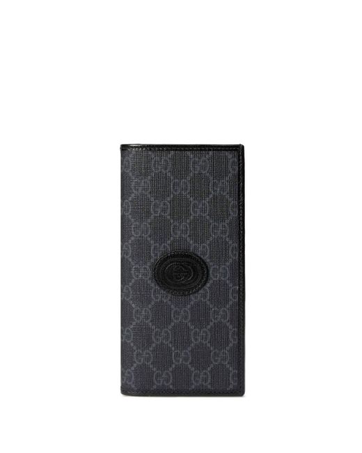 Gucci Portemonnaie mit GG Supreme-Print in Black für Herren